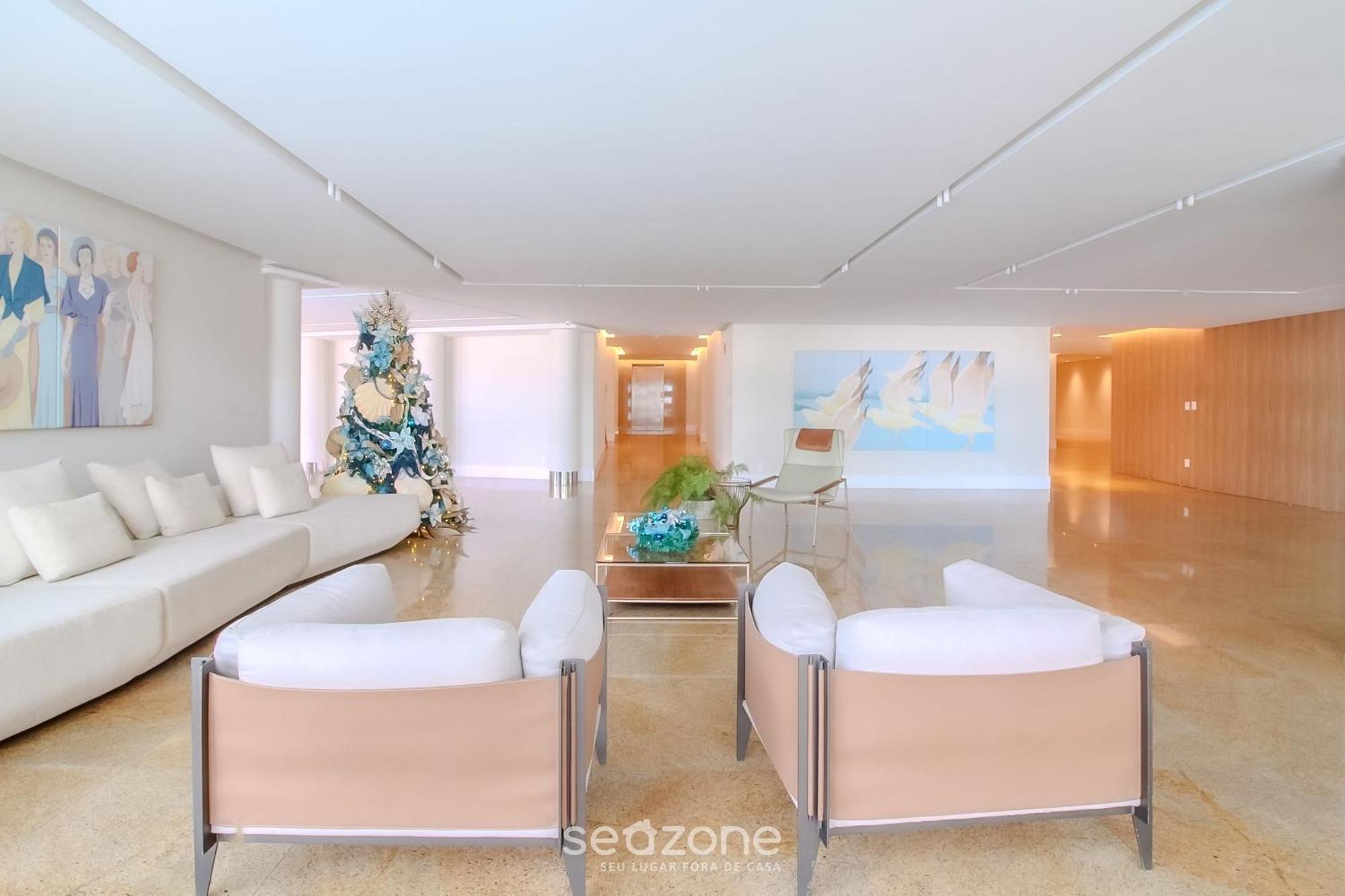 Apartamento Amplo Apto Com Excelente Vista Mar Etl2702 *