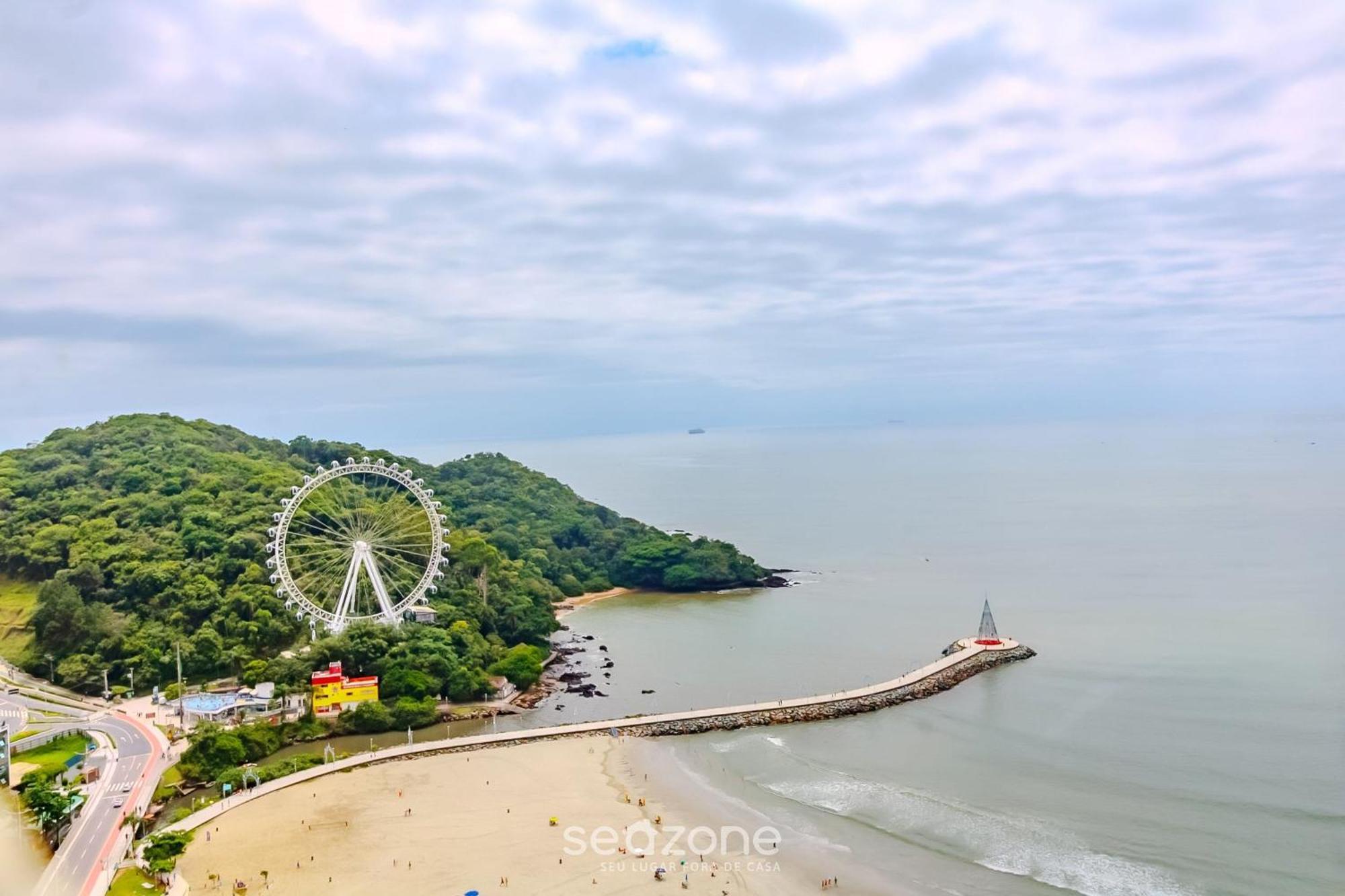 Amplo Apto Com Excelente Vista Mar Etl2702 Apartamento