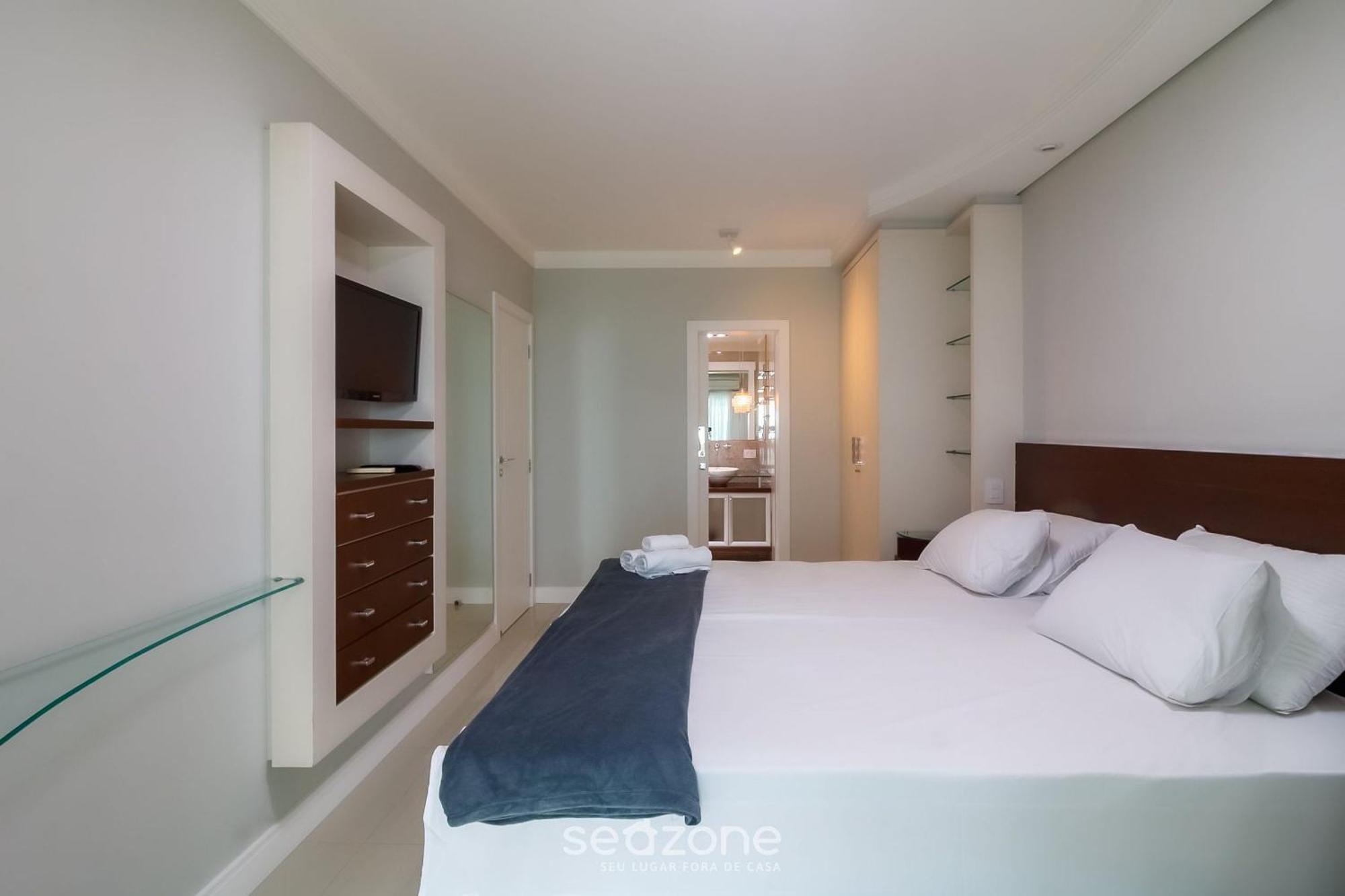 Amplo Apto Com Excelente Vista Mar Etl2702 Apartamento