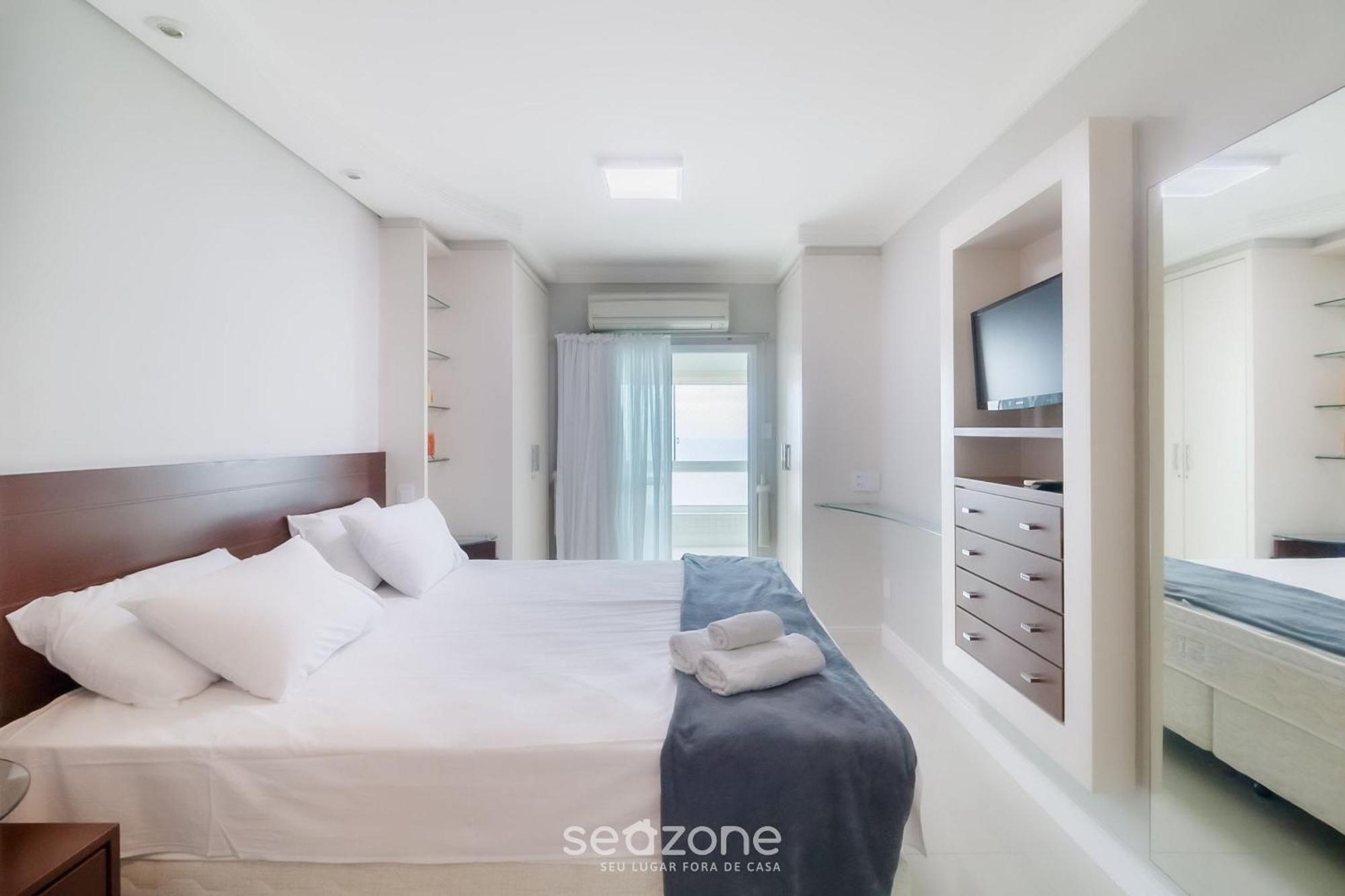Amplo Apto Com Excelente Vista Mar Etl2702 Apartamento *